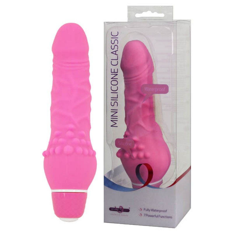 Mini Silicone Classic Thin Veined - Pink